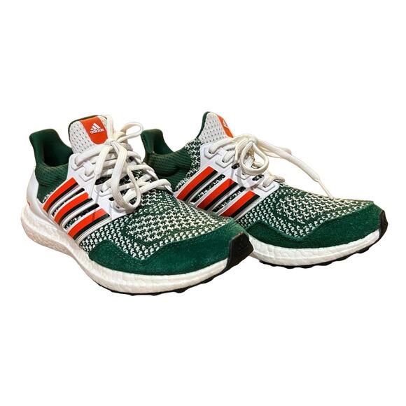 Adidas Ultra Boost 1.0 NCAA Running Shoes Miami Hurricane Size 6 main image 11